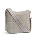 Grey crossbody bag front view | color:Grey