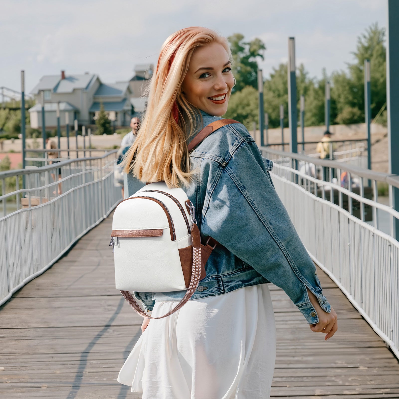Lexiyat Mini Leather Backpack Purse – Convertible & Travel-Ready