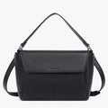 Black crossbody bag front view | color:Black