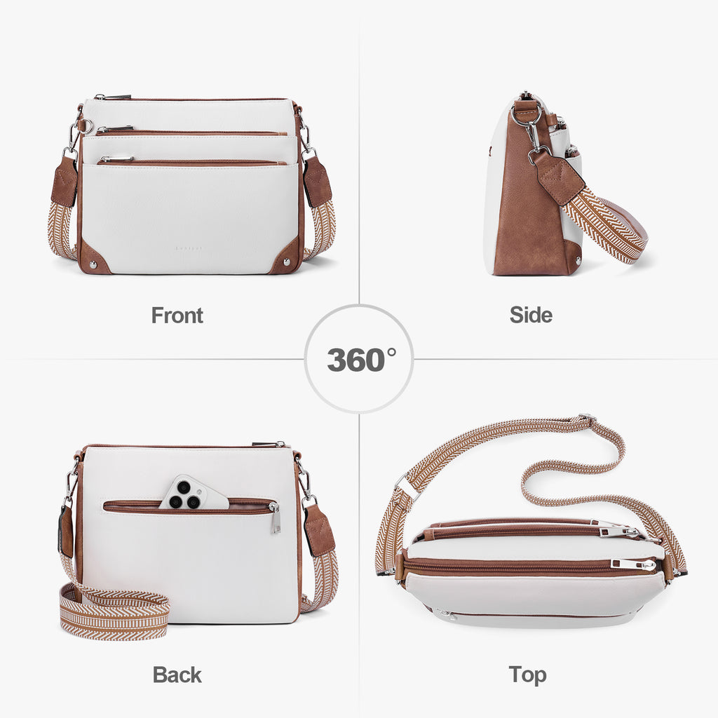 Beige crossbody bag details | color:Beige