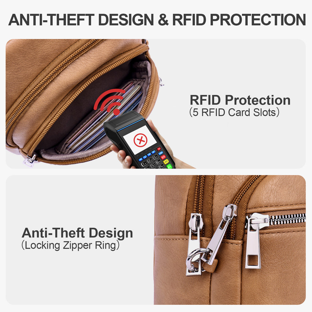 Camel  crossbody bag details | color:Camel