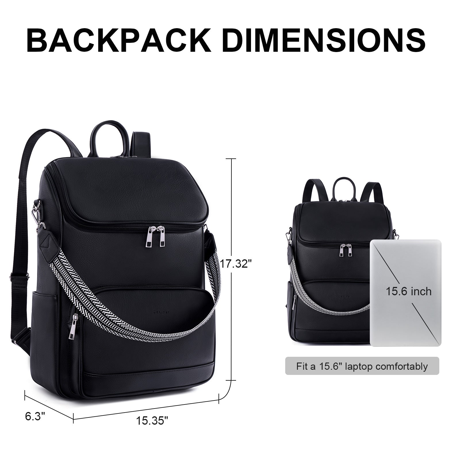 Black  crossbody bag details | color:Black 