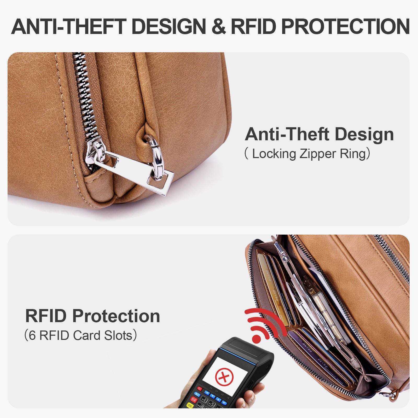 Camel crossbody bag details | color:Camel