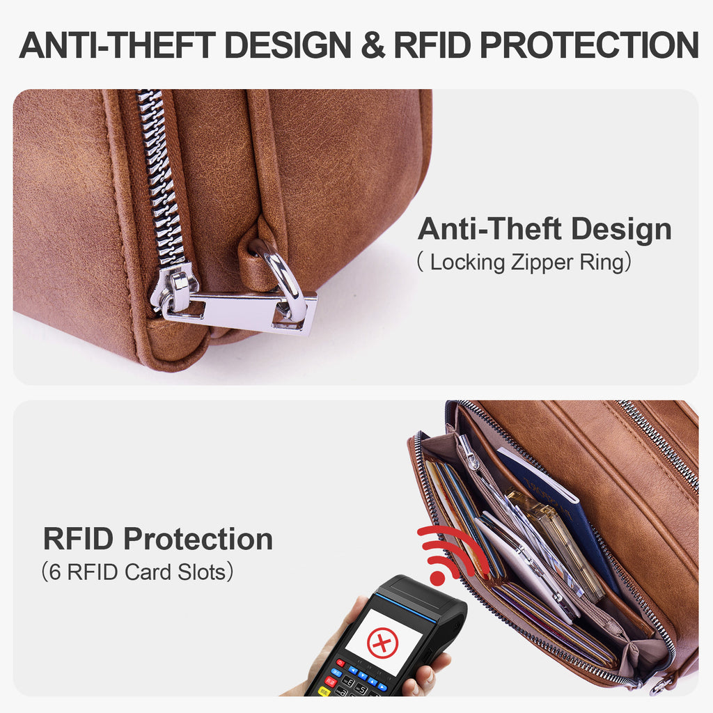 Brown crossbody bag details | color:Brown