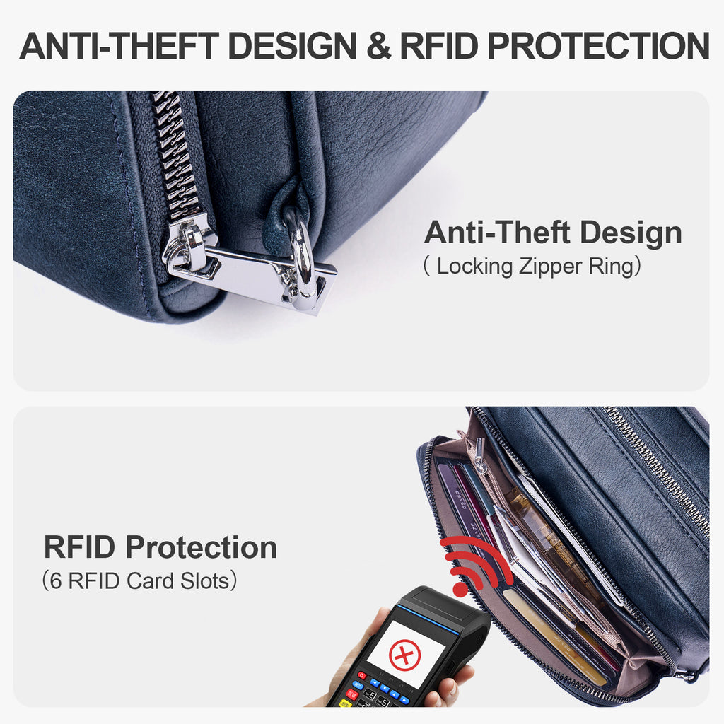 Blue crossbody bag details | color:Blue