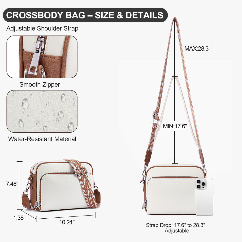 Beige crossbody bag details | color:Beige