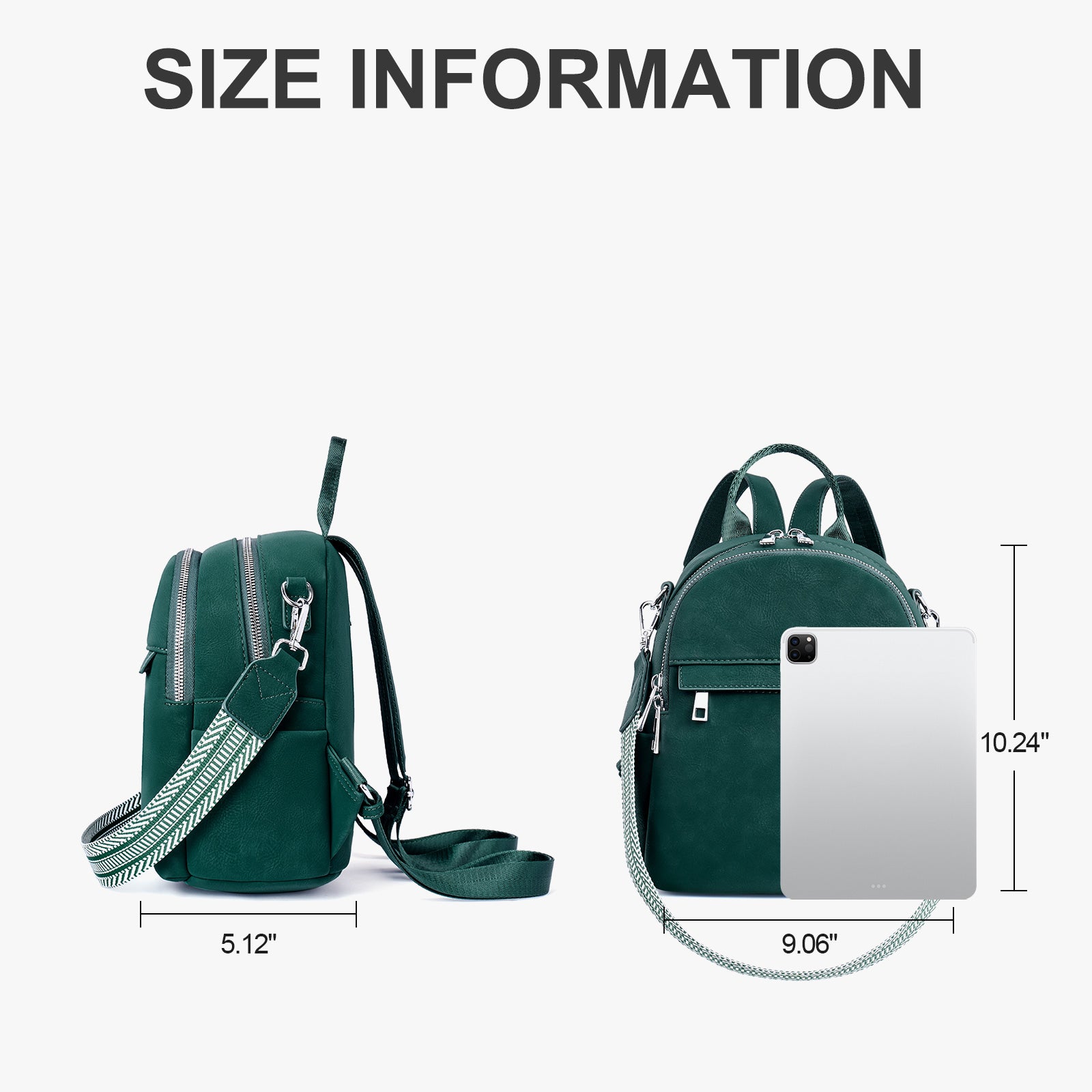 Lexiyat Mini Leather Backpack Purse – Convertible & Travel-Ready
