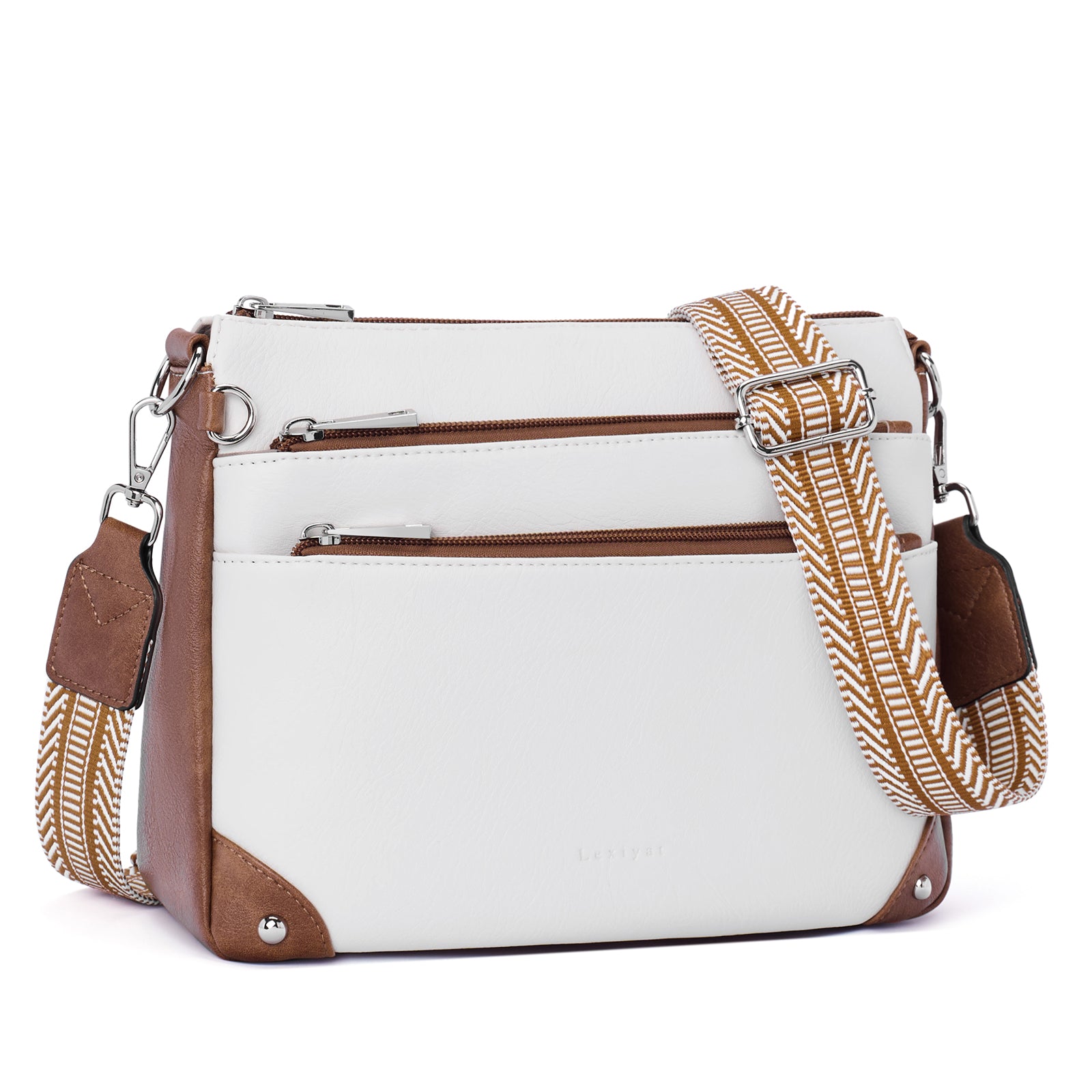 RFID Vegan Leather Crossbody Bag for Women | Lexiyat